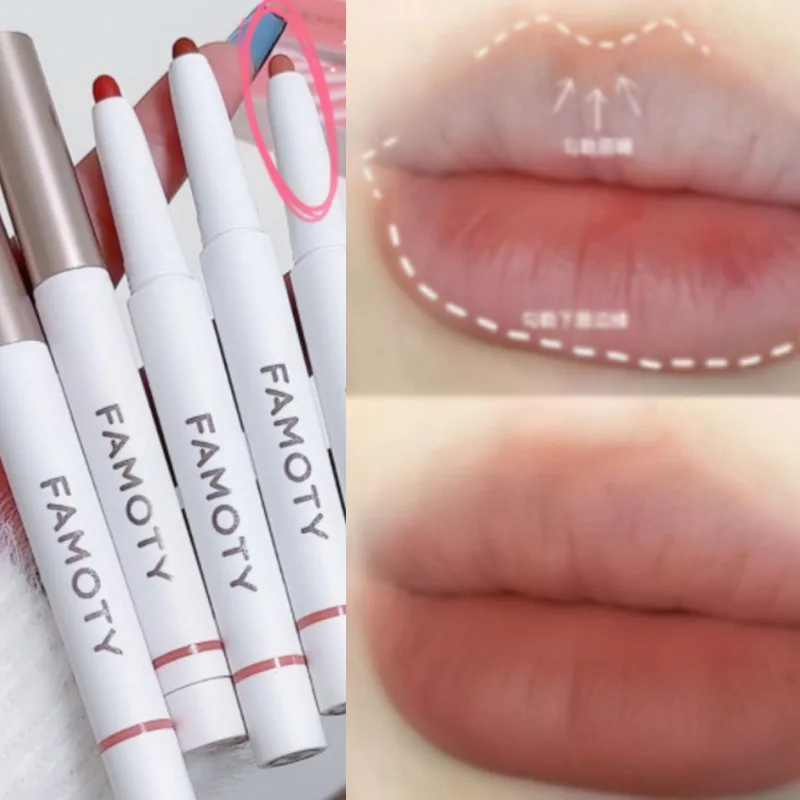 ลิปไลเนอร์หลากสี, ปากกาลิปสติกเปลี่ยนสีได้ยาวนาน, Matte Lip Clay, Matte Velvet ปากกาหมุนอัตโนมัติ