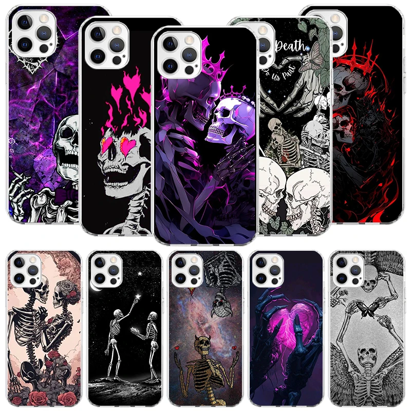 Anatomy Skeleton Heart Lovey Kiss Phone Case for Apple iPhone 17 Air 16 15 Plus 14 + 13 Mini 12 11 Pro Max 7 8 SE 16Max Soft She Anatomy Skeleton Heart Lovey Kiss Phone Case for Apple iPhone 17 Air 16 15 Plus 14 + 13 Mini 12 11 Pro Max 7 8 SE 16Max Soft She