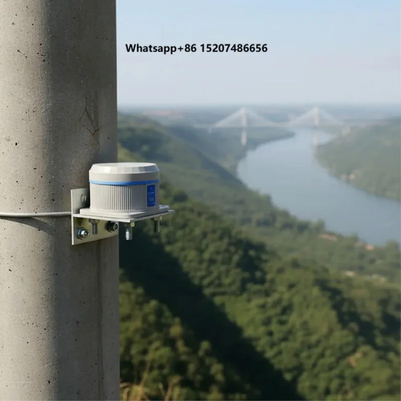 Structural Tilt Monitoring Sensors for Dam Safety and Reservoir Integrity with Position Sensor Model YZQj300A EZS Mounting