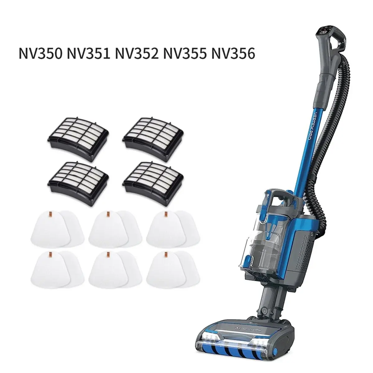 

1 Set for NV350 NV351 NV356E NV360 Vacuum Cleaner Filter Cartridge Cotton Replacement,Vacuum Cleaner Filter Cotton