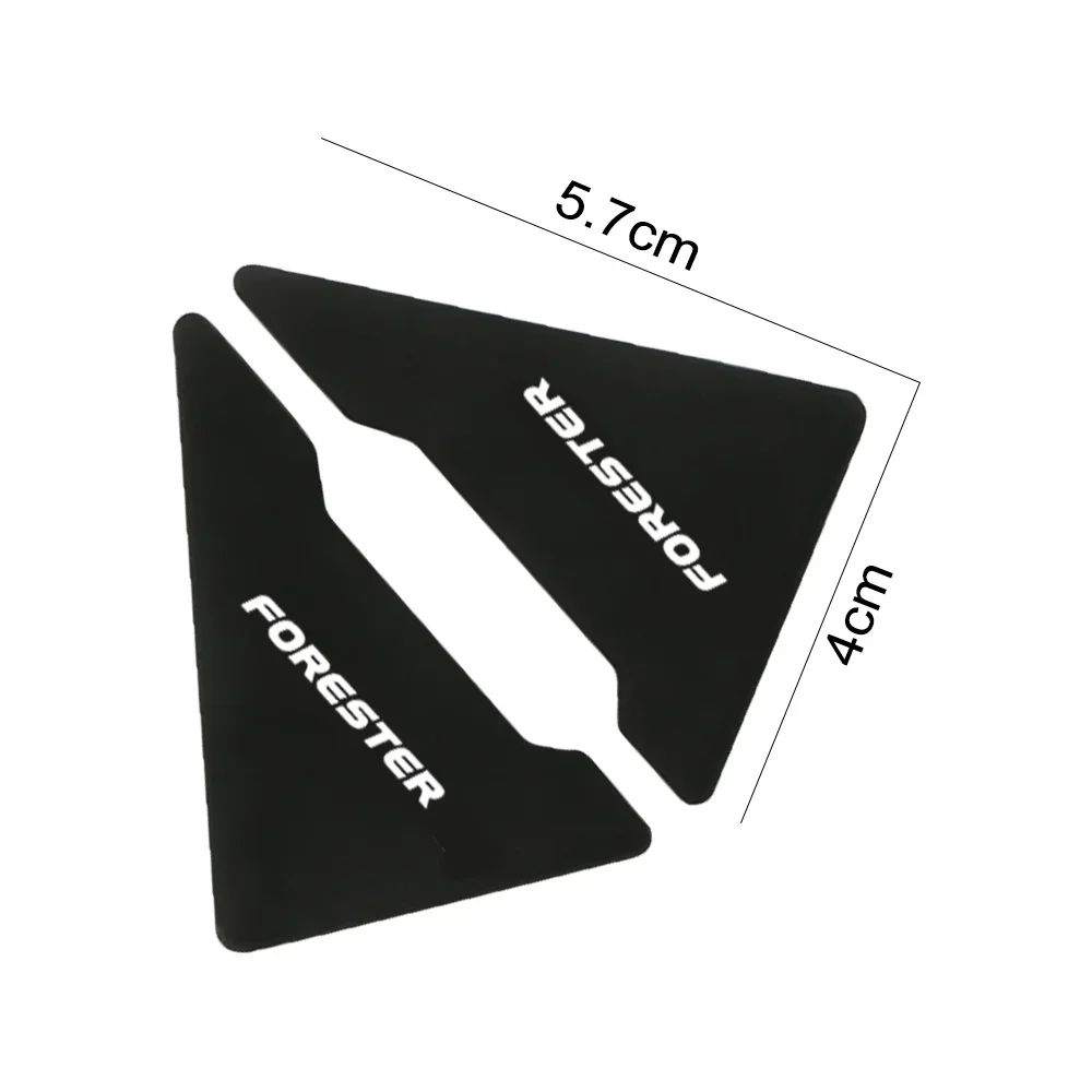 غطاء واقي لحافة باب السيارة ، واقيات حافة مطاطية ، ملحقات خارجية للسيارات لسوبارو فورستر SH SJ SK-من الخارج #6