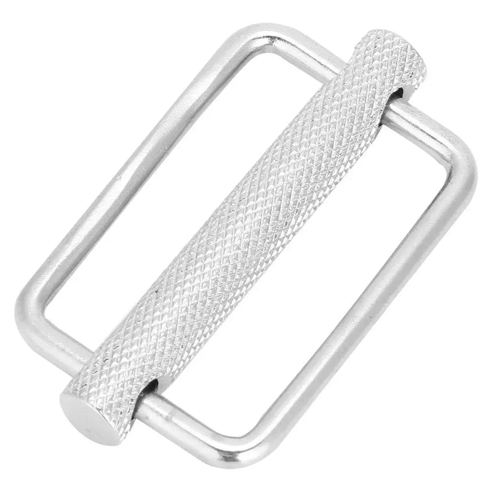 

51mm Stainless Steel Slide Buckle Strap - Diving Weight Keeper for Swimming Accessories, Durable Fastener Tool