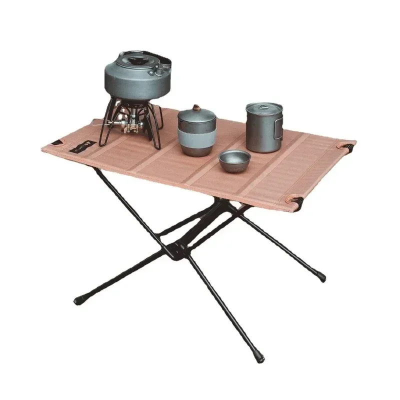 

Table-Aluminum Lightweight Folding Compact Roll Up Collapsible Table for Fishing Picnic BBQ Foldable Camping