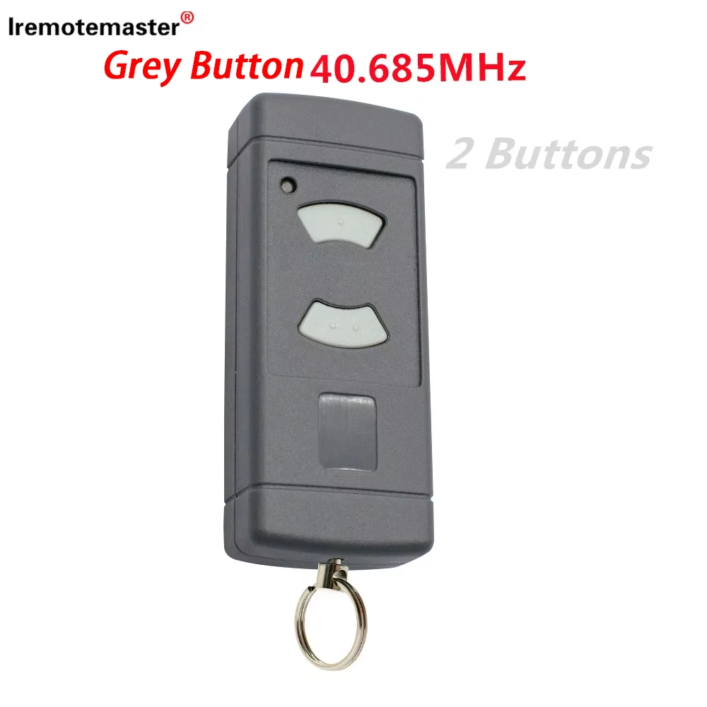 For Grey Button 40.685MHz 2/4 Grey Button Compatible with HS4 HSE2 HSM4 Garage Door Remote Control HS4-40 HSE2-40 HSM4-40 Opener