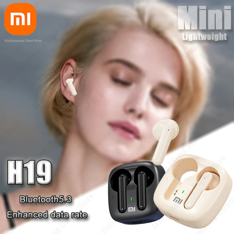 Xiaomi H19 True Wireless Headphones Bluetooth Earphones TWS New Generation Dual Host Headset EDR Dual Signal Resolution Earbuds