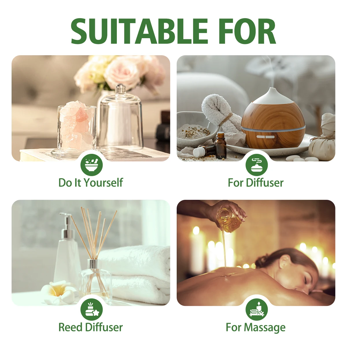 30 مللي زيت طبيعي من فيتيفر زيت عطري نقي يخفف التوتر مناسب لشموع الروائح ومرطب السيارة #5