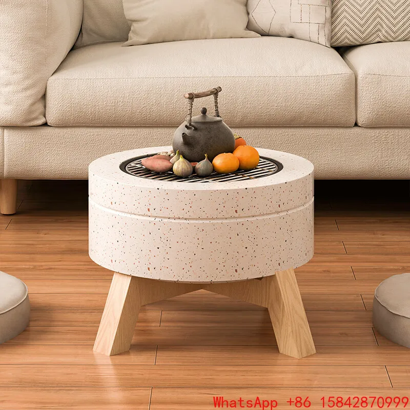 

Полный набор внутренних угольных банзиров для приготовления чая во дворе.