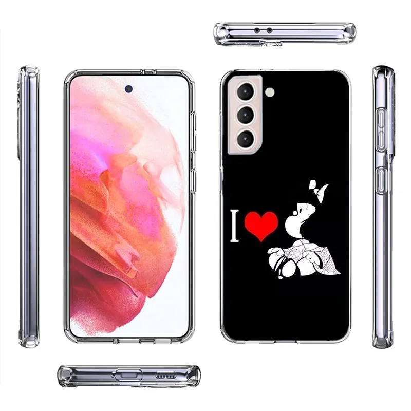 Mafalda Cartoon Phone Case For Samsung A04S A15 A25 A35 A55 A05S Galaxy S25 S24 FE Note 20 Ultra 10 Lite 9 8 M12 M51 M30S M21 M5