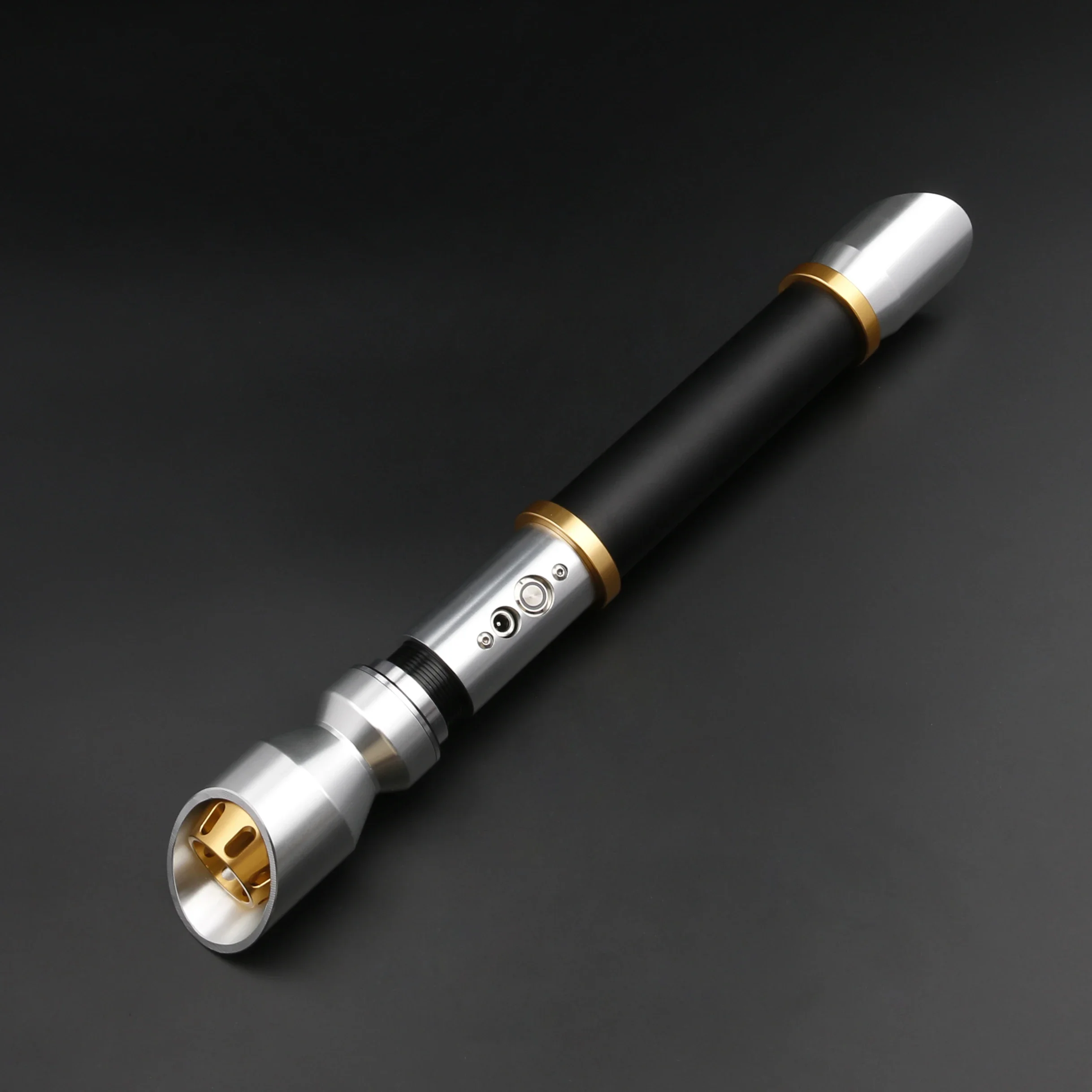 TXQSABER Design Lotus Neo Pixel Lightsaber Smooth Swing Metal Hilt Heavy Dueling Laser Sword with Infinite Color Change &SD Card