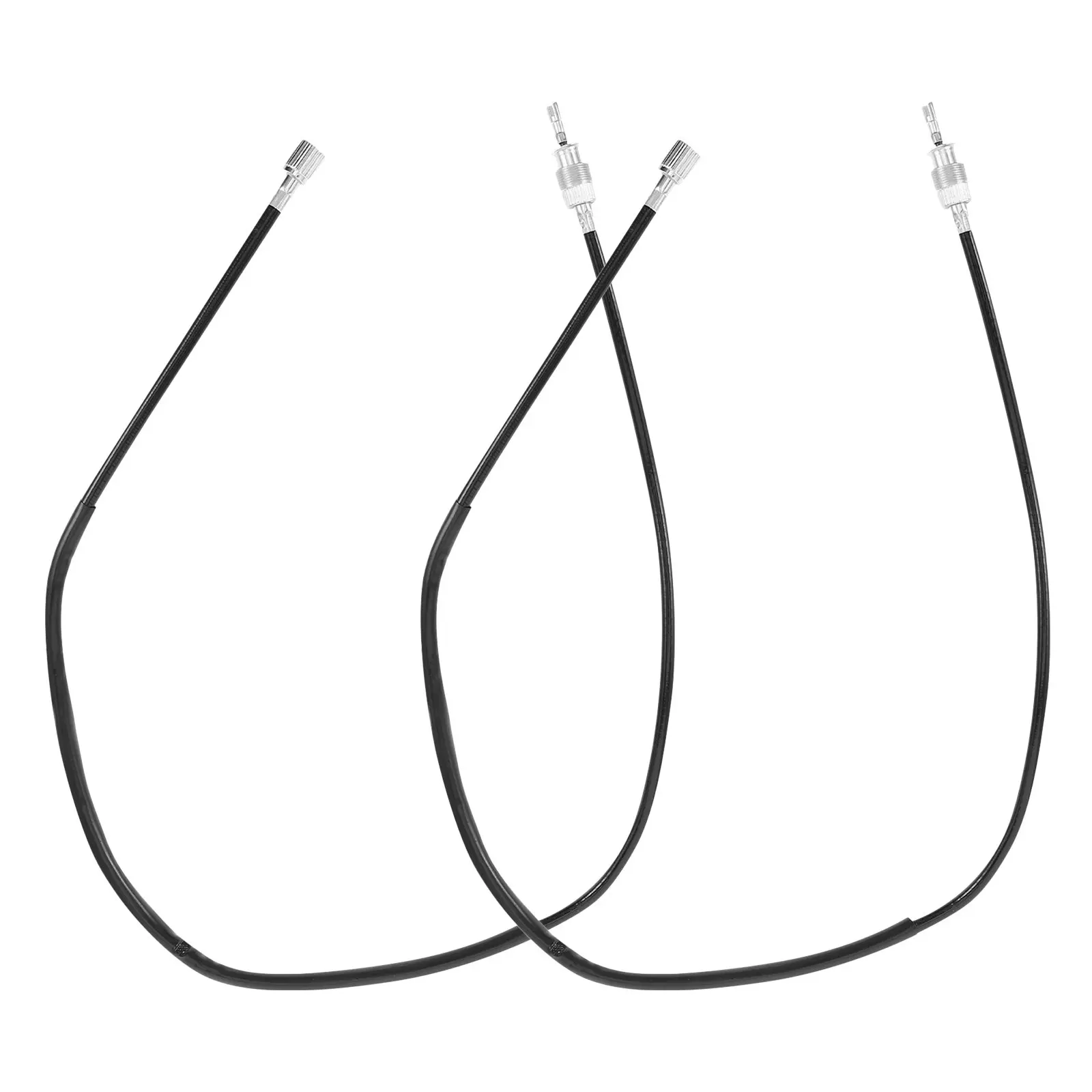 2Pcs Motorcycle Speedometer Cable Reliable Replacement Scooter Instrument Wire Compatible Gs 550-1100 Gn250 Dr500