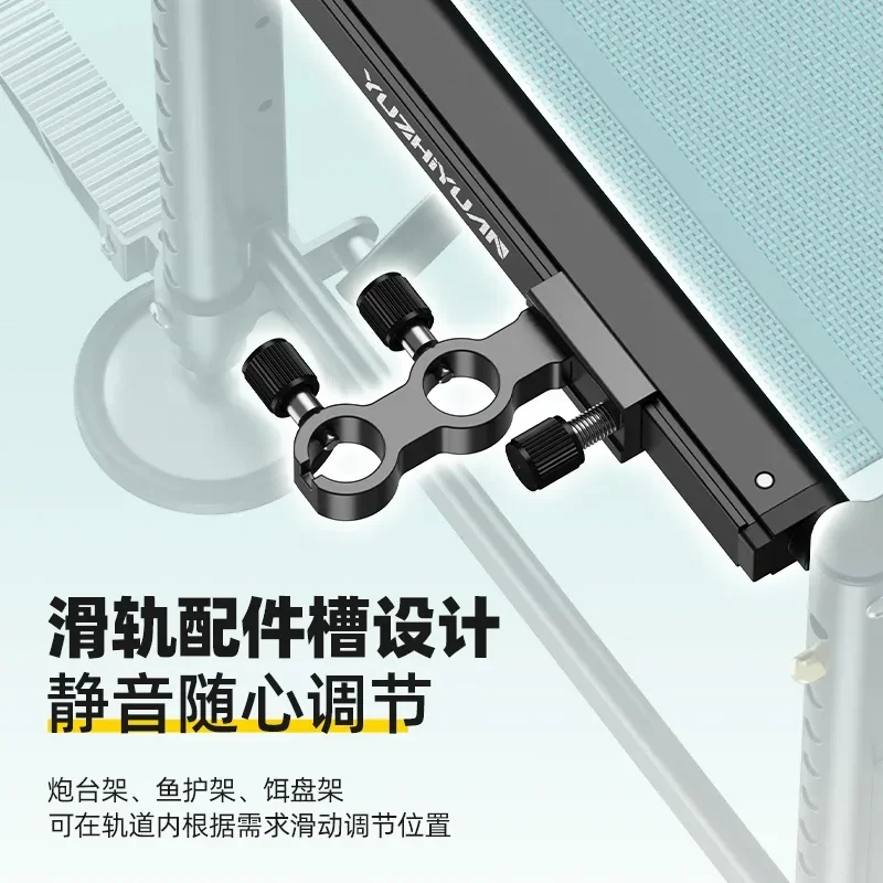 كراسي الشاطئ المحمولة القابلة للطي مجموعة التخييم كراسي الشاطئ الصيد خفيفة الوزن أثاث خارجي فاخر مريح Der Angler LLBC #2