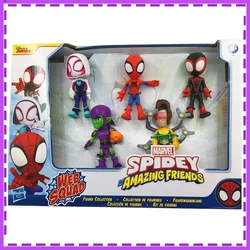 Hasbro Marvel Comics Spider Man Green Goblin Doc Ock Ghost Spider Miles Morales regalos para niños modelo de figura de acción Juguetes