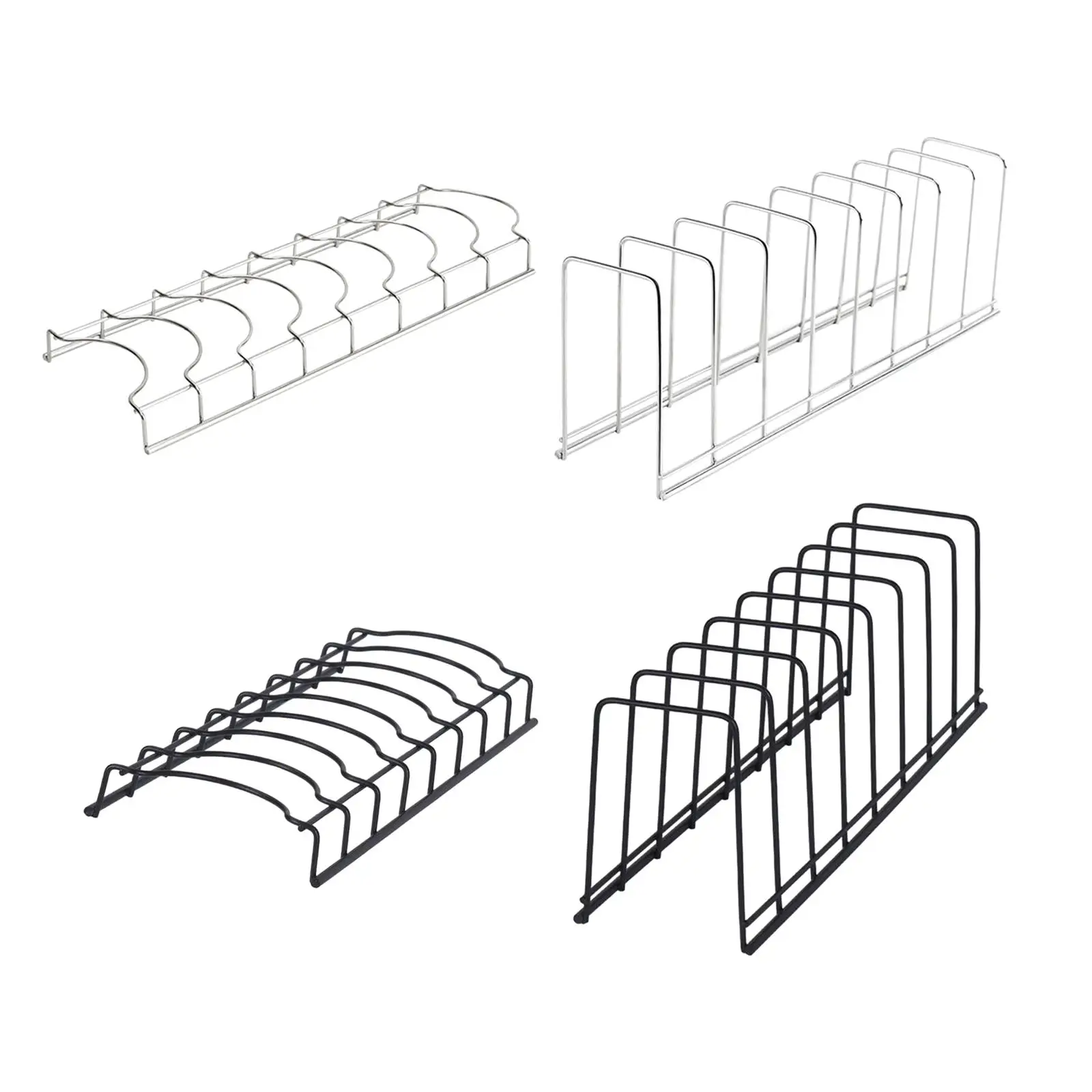 Dish Storage Rack Compact Dish Drying Rack for Kitchen Countertop Home Cafe