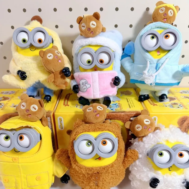 52toys Bob&Tim Minions Better Toggther Series Multiple Styles Cute Doll Keychain Decoration Trendy Toy Mystery Box Surprise Gift view 6