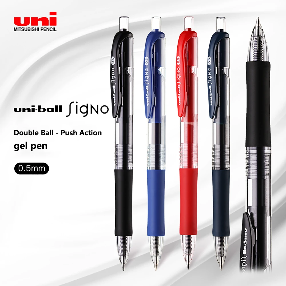 

12pcs Japan UNI Biros Gel Pen 0.5mm UMN-152 Office Accessories Students School Supplies Large Capacity Fast Drying Ink