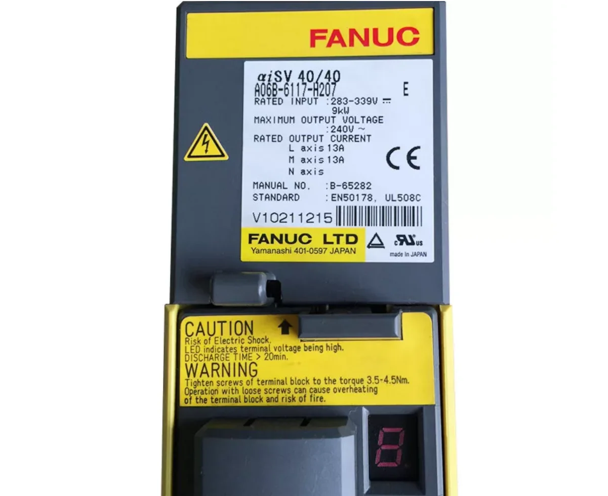 

A06B-6117-H207 Fanuc Servo Amplifier Tested Ok A06B6117H207