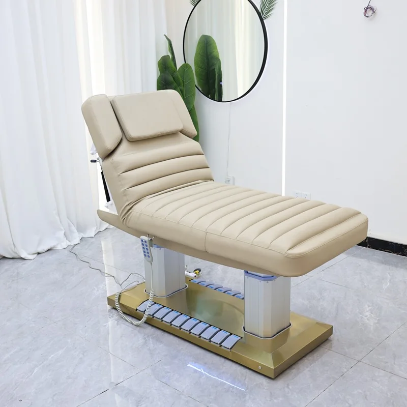 Beauty Salon Newest Foot Spa Bed Facial Electric Pedicure Chair Cosmetic Bed