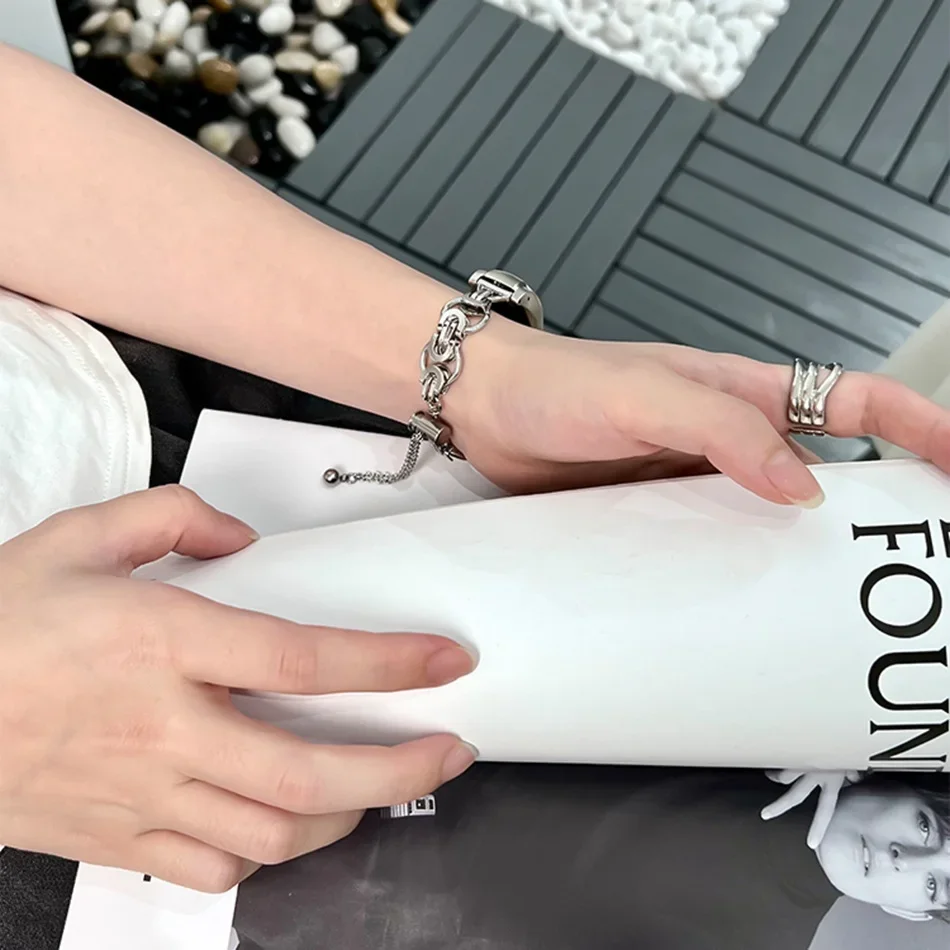 Correa para Xiaomi Mi Band 7, 6 y 5, pulsera de Metal con resorte de repuesto para pulsera inteligente Xiaomi Mi Band 4 y 3