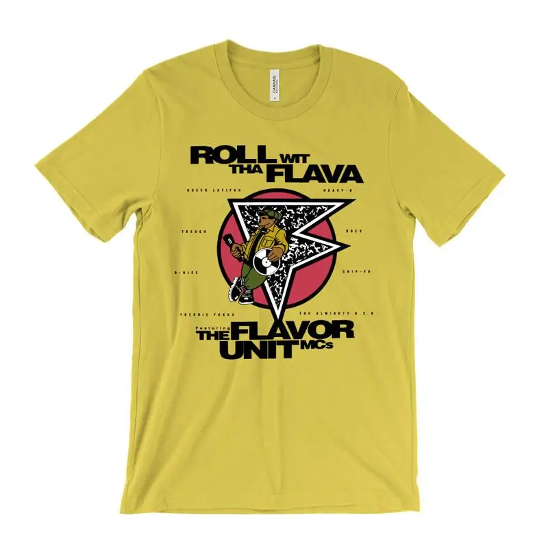 The Flavor Unit MC's T Shirt 90s boom bap hip hop Queen latifah D Nice Treach