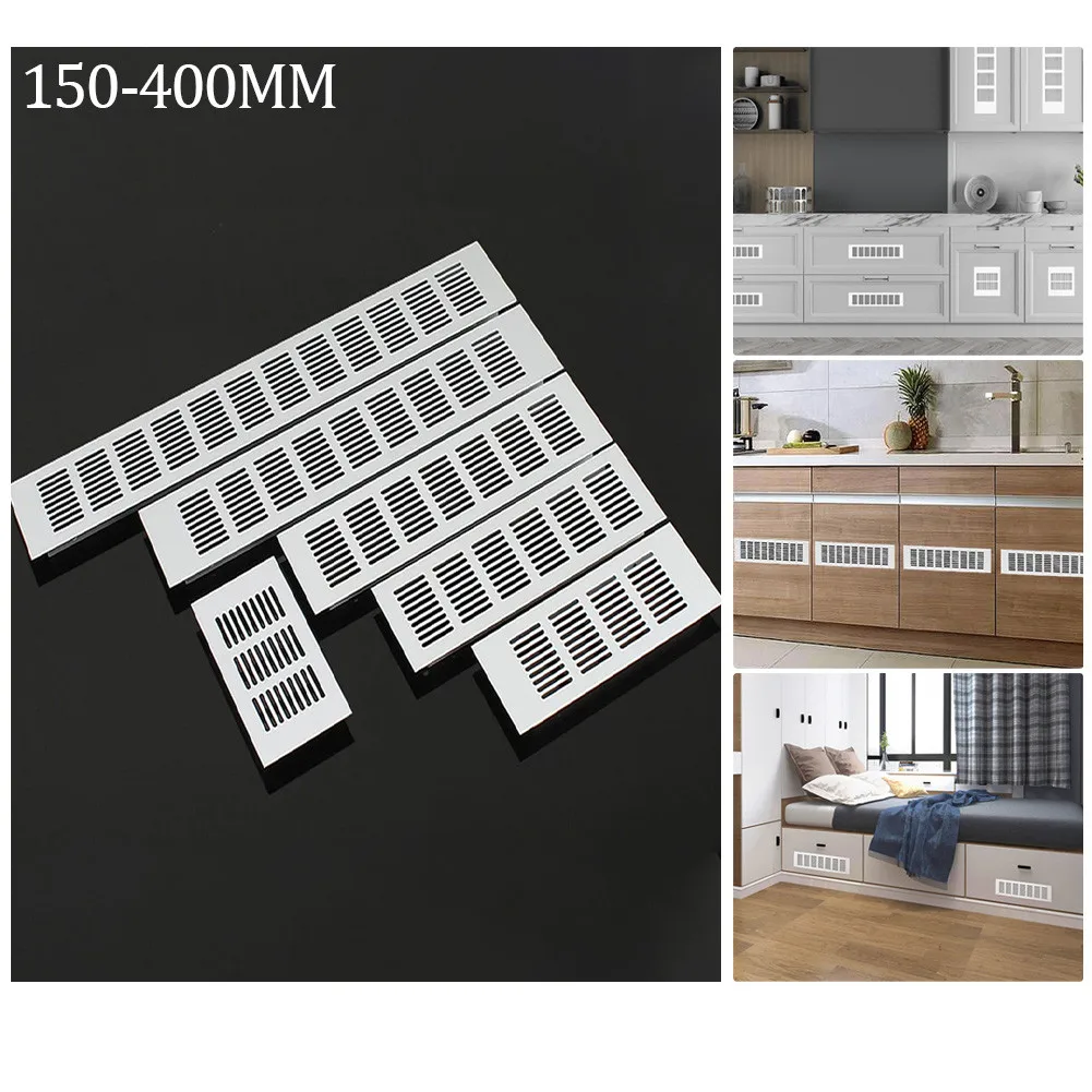 150mm Aluminium Alloy Cabinet Wardrobe Air Vent Grille Ventilation Cover Shoe-Cabinet Ventilation Exhaust Grills Heating Cooling