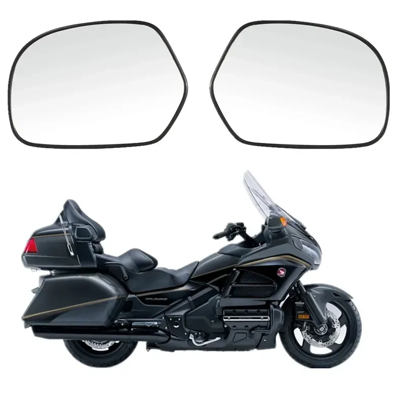 For Honda Goldwing Gold wing GL1800 GL 1800 2001-2017 2016 2015 Left/Right Side Clear Motorbike Rear View Mirrors Glass