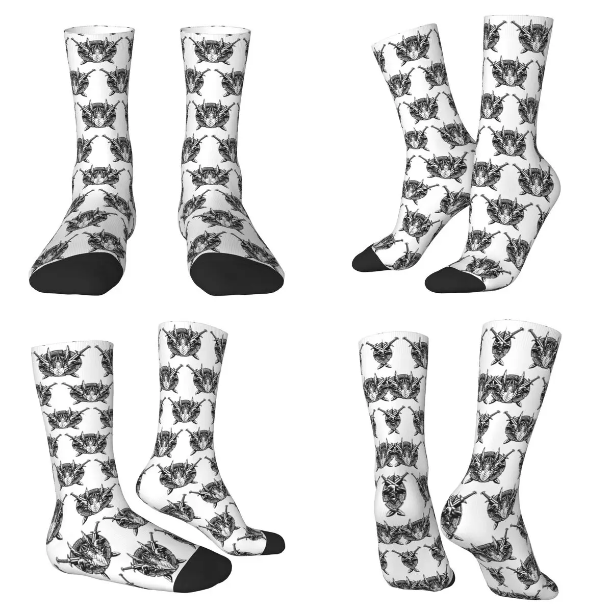 Odin Vikings Viking Legend Socks Harajuku High Quality Stockings All Season Long Socks for Unisex Valentine's Day Gifts