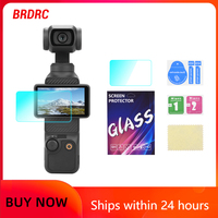 BRDRC Screen Protector for Osmo Pocket 3 High Hardness Tempered Glass Protective Film Handheld Gimbal Camera Accessories