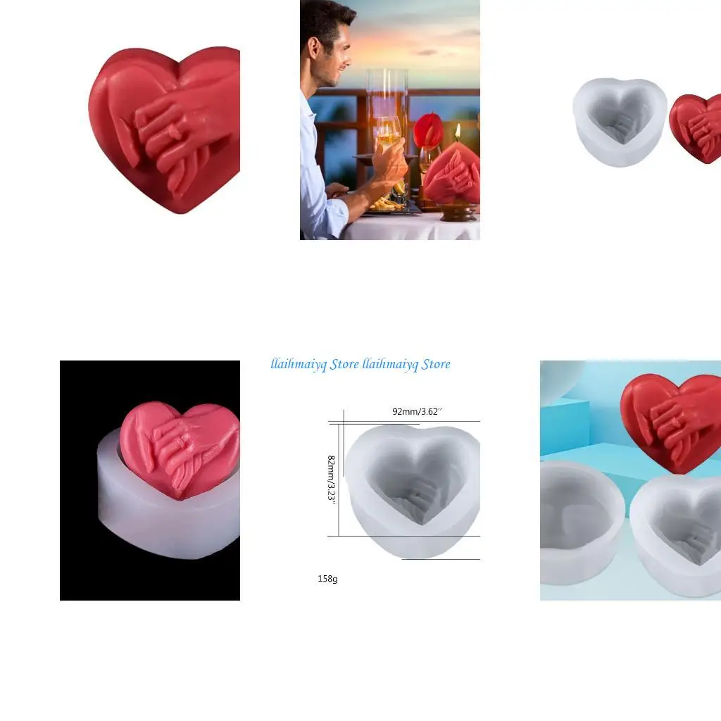 

573B Best Gift for Family or DIY New Year Party Making Mold White