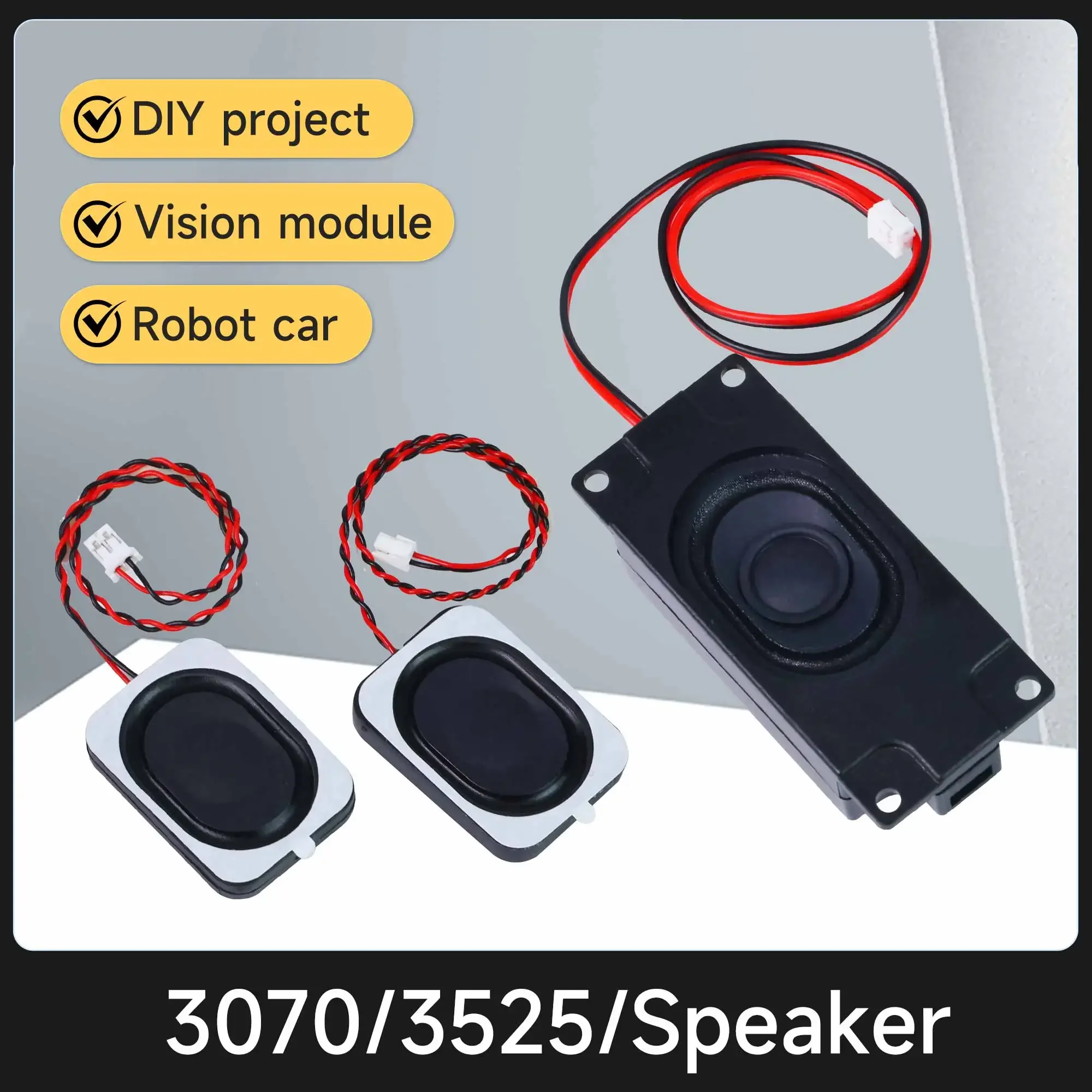 

Yahboom 3070/3525 Микродинамики DIY Голосовой модуль Звуковая плата Плеер Высокая производительность и совместимость для умных автомобилей Игрушечный робот