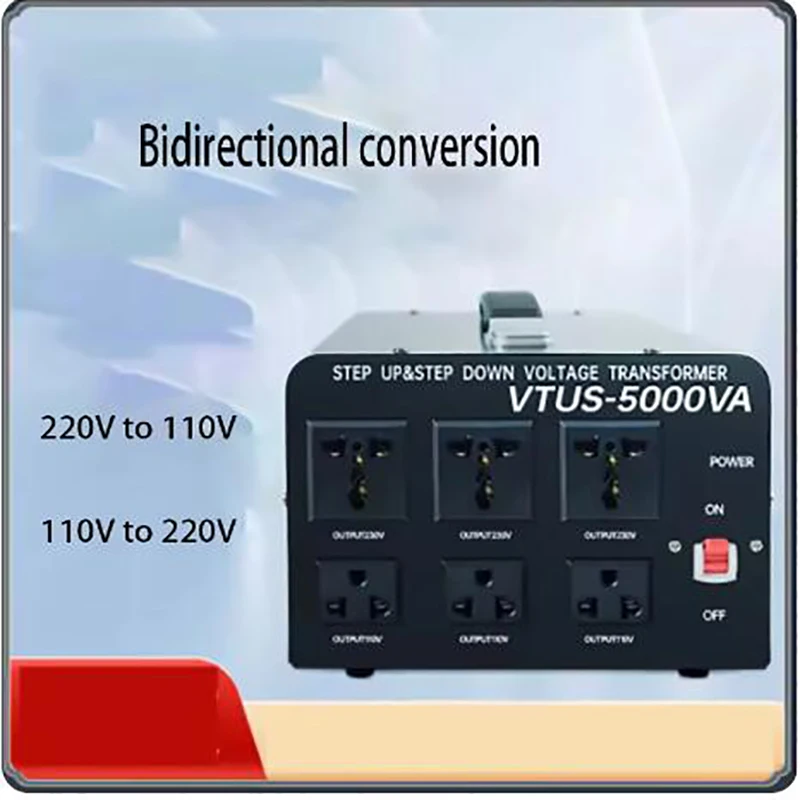 VTUS-500VA Transformer 110 to 220V High Power 220 to 110V Household Power Converter