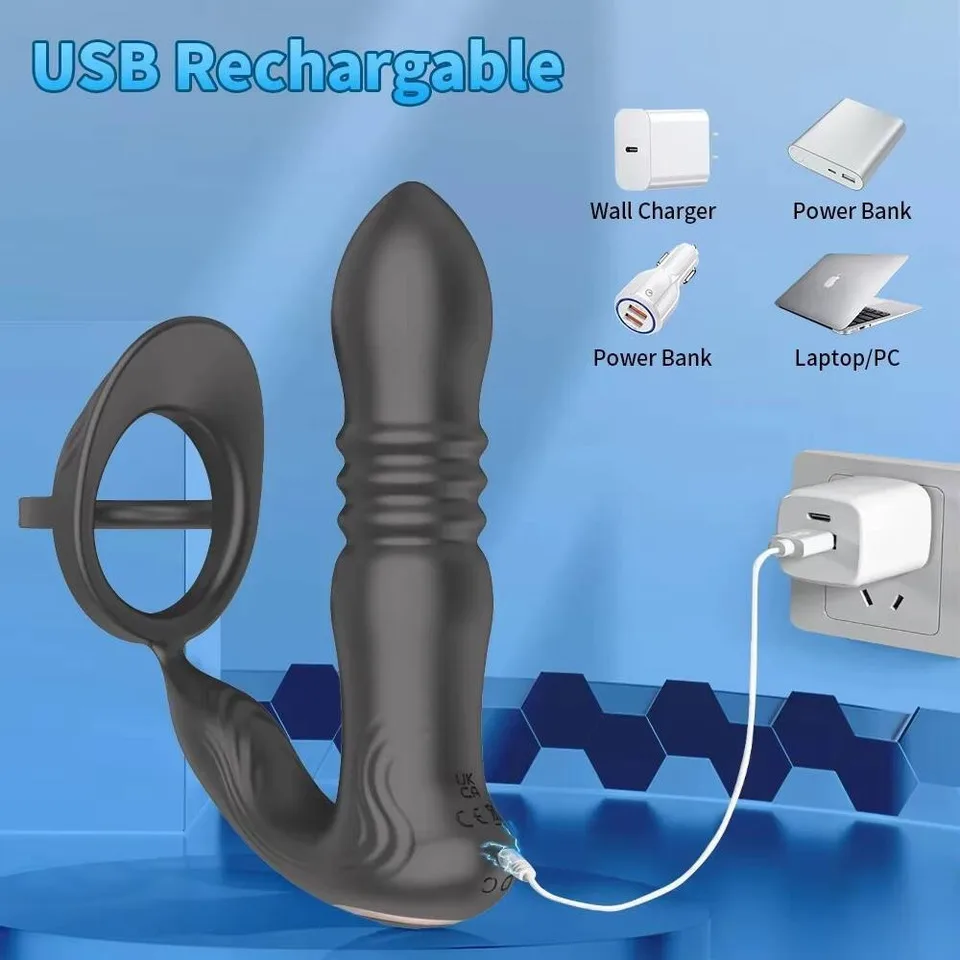 Кольцо на член, вибратор простаты, секс-игрушки для мужчин, беспроводной пульт дистанционного управления, массаж яичек, анальная пробка, кольцо для пениса, мужской мастурбатор