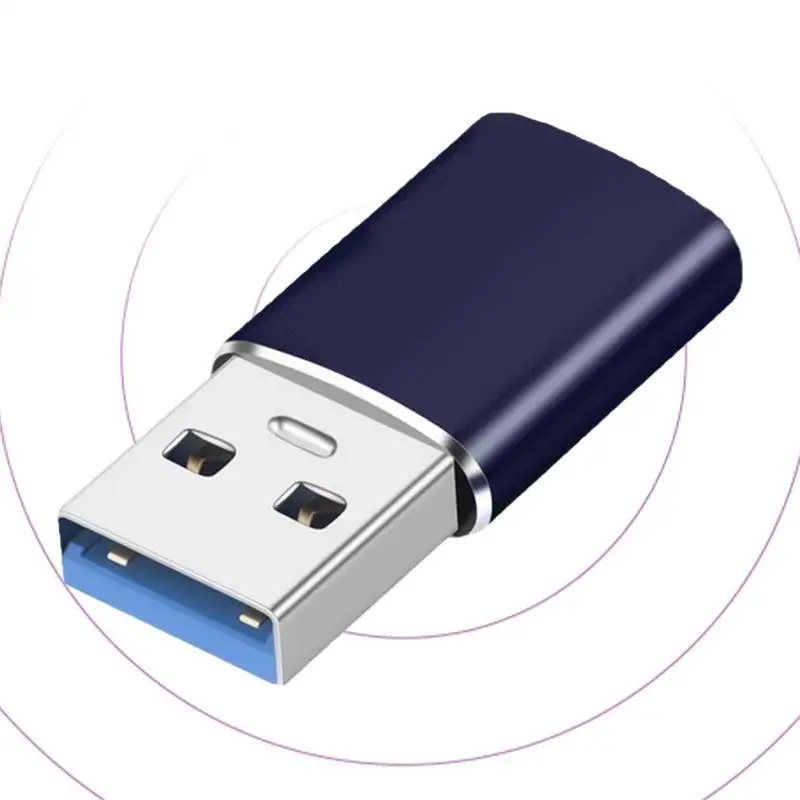 USB tipo c macho para adaptador usb fêmea, liga, supervelocidade, 5 gbps, transferência de dados para pc, laptop
