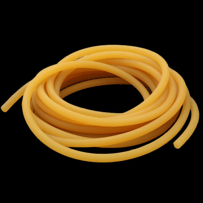 5m ID 1.6 1.7 1.8 - 12mm Nature Latex Rubber Hoses High Resilient Elastic Soft Surgical Medical Tube For Slingshot Catapult