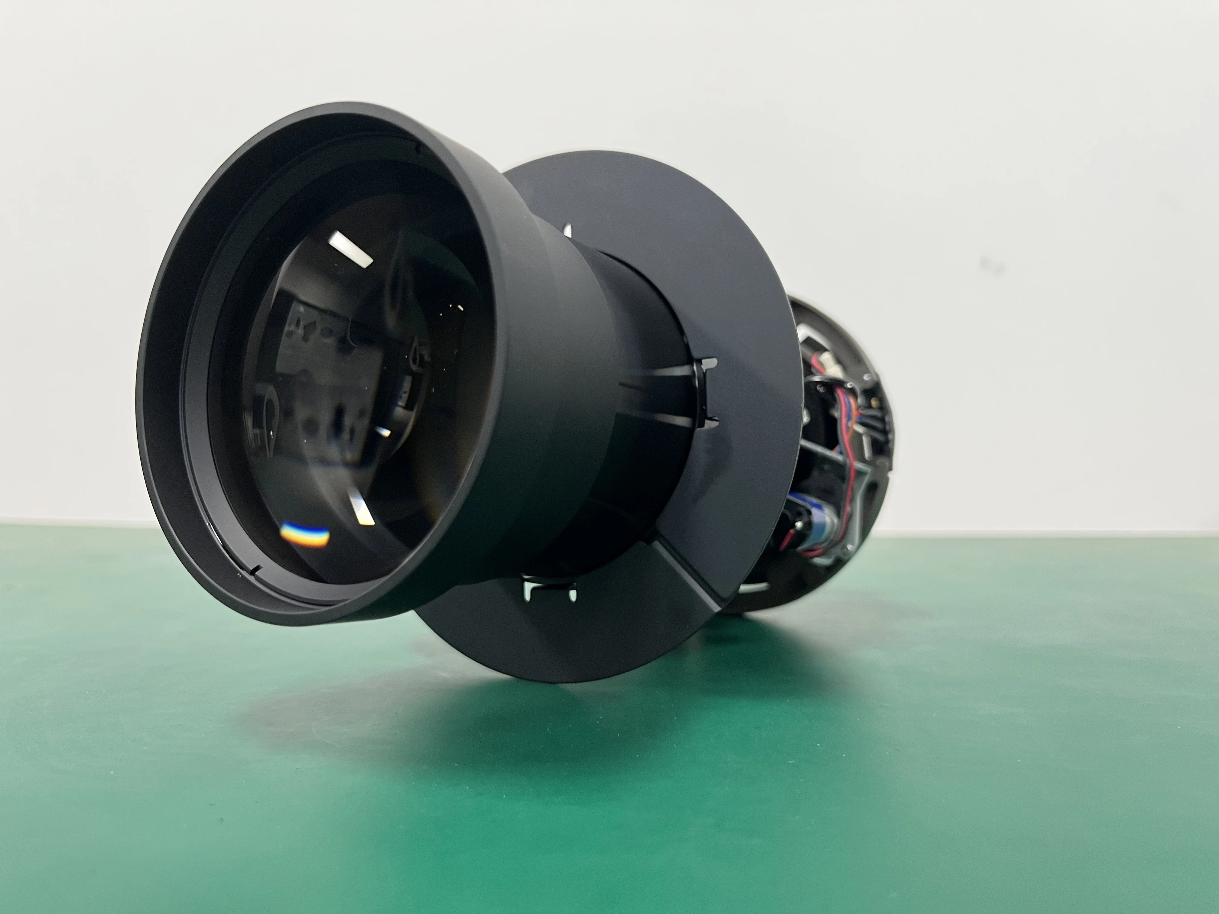 4.3-7.3 Ultra Long Throw Projector Lens Motorized Focus Zoom Suitable  LCD Panel 3x0.76 Projector