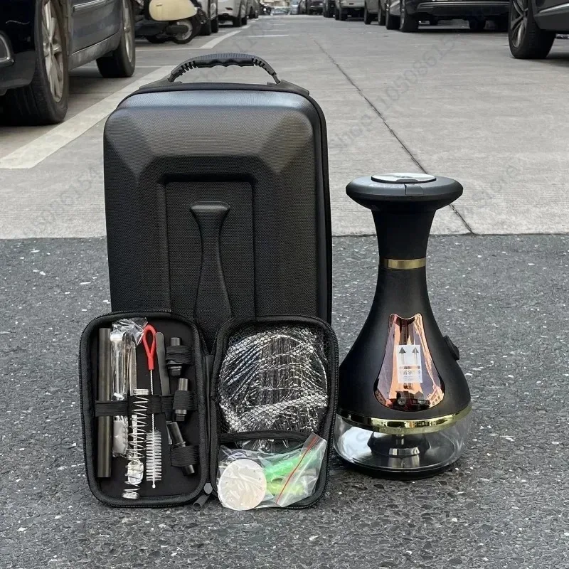 Arab hookah, Electronic pot, Rechargeable, Electronic hookah, Environmentally friendly hookah, High-end outdoor hookah