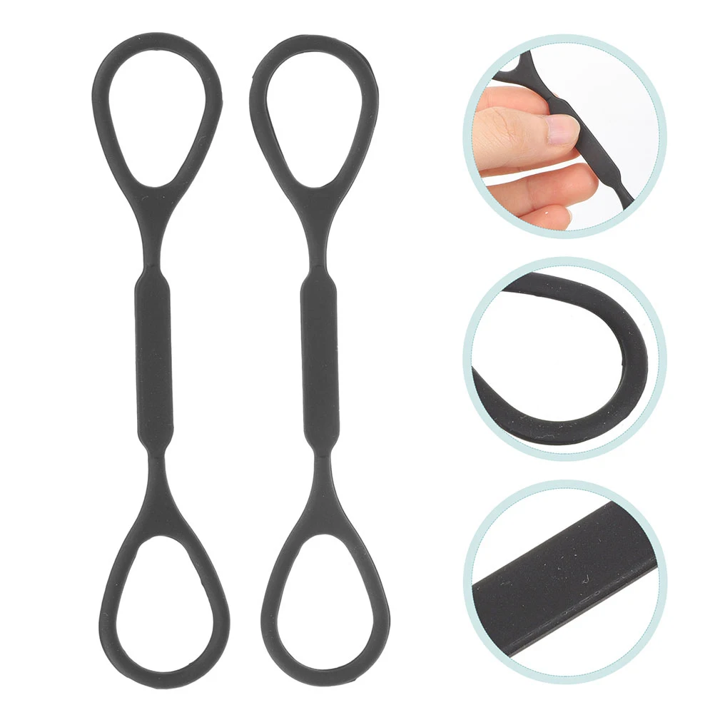 

3 Pcs Small Trumpet Pull Rope Silicone Stopper Rings for Accessories Slide Tuning Stoppers