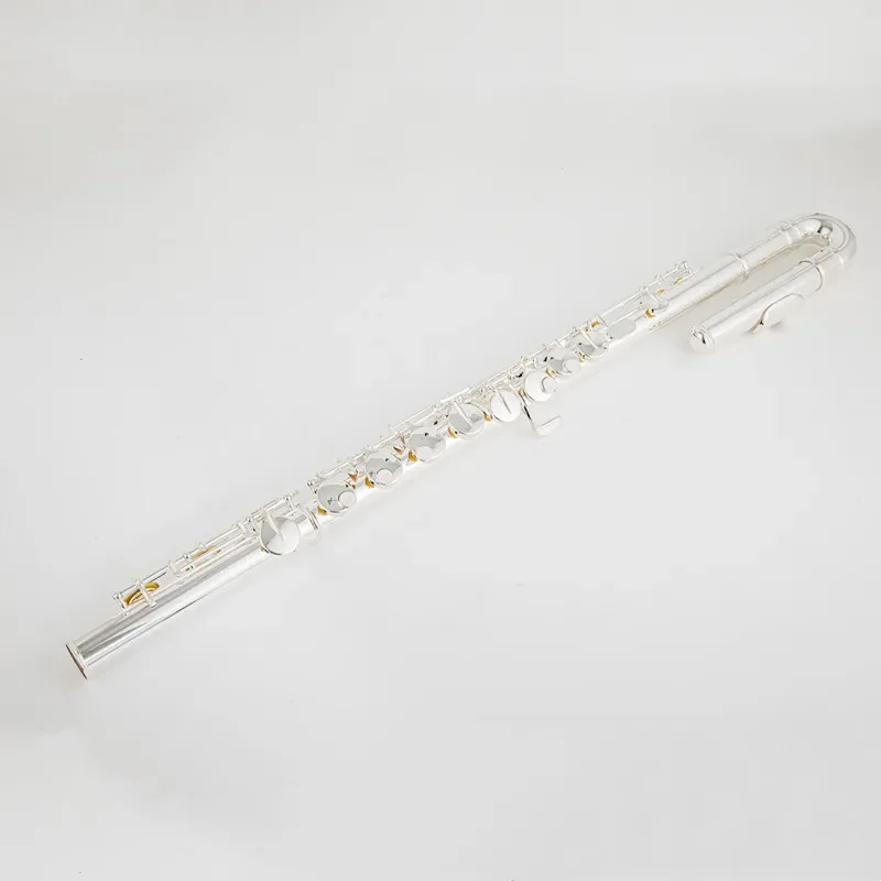 Pearl Flute PFA-201U Alto Flute G Tune 16 Closed Hole Keys Sliver Plated Professional Musical Instrument with case free shipping