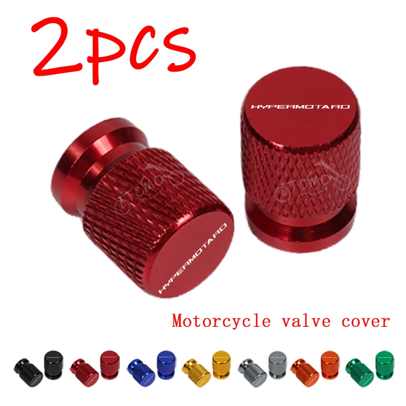 

For Ducati Hypermotard 1100 796 821 939 939SP EVO Accessories 2pcs Motorcycle CNC Aluminum Tire Valve Air Port Stem Cover Caps