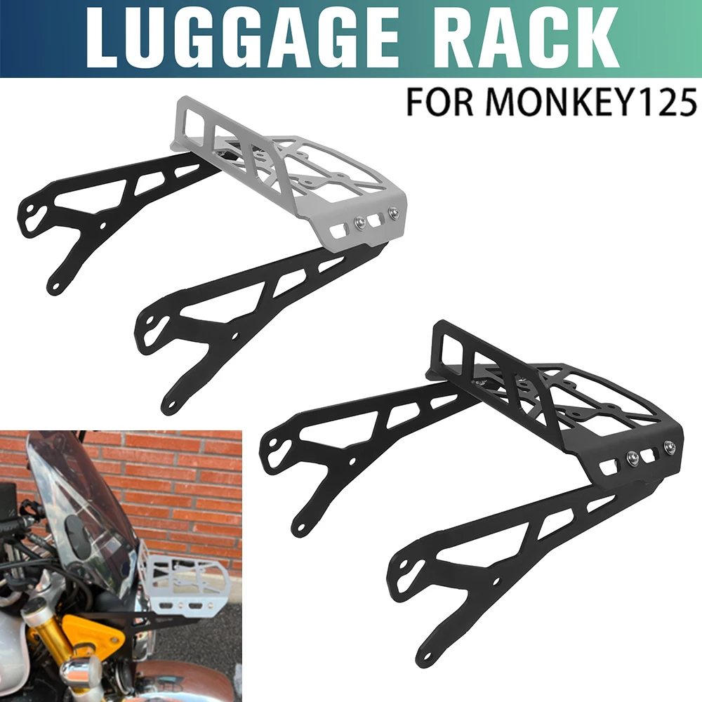 

Motorcycle Monkey 125 Z125 DAX125 Headlight Upper Guard Front Luggage Rack Holder Bracket For Honda MONKEY125 DAX 125 2018-2024