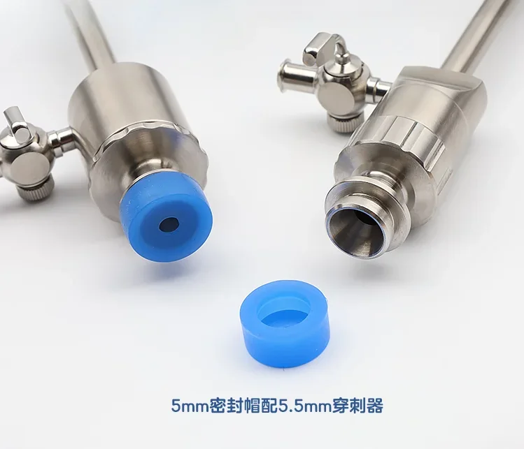 Laparoscopic Leak-Proof Sealing Cap Accessories Abdominal Quick Connector Tweezer Magnetic Disk Shaped Cap Seal Ring Sensor Film