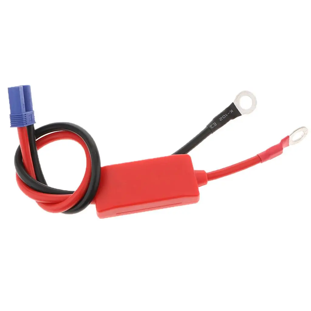 EC5 Power Adapter Cable 400mm Copper Wire Ring Terminal for TQR50 E Bike Battery Charger and Car Starter