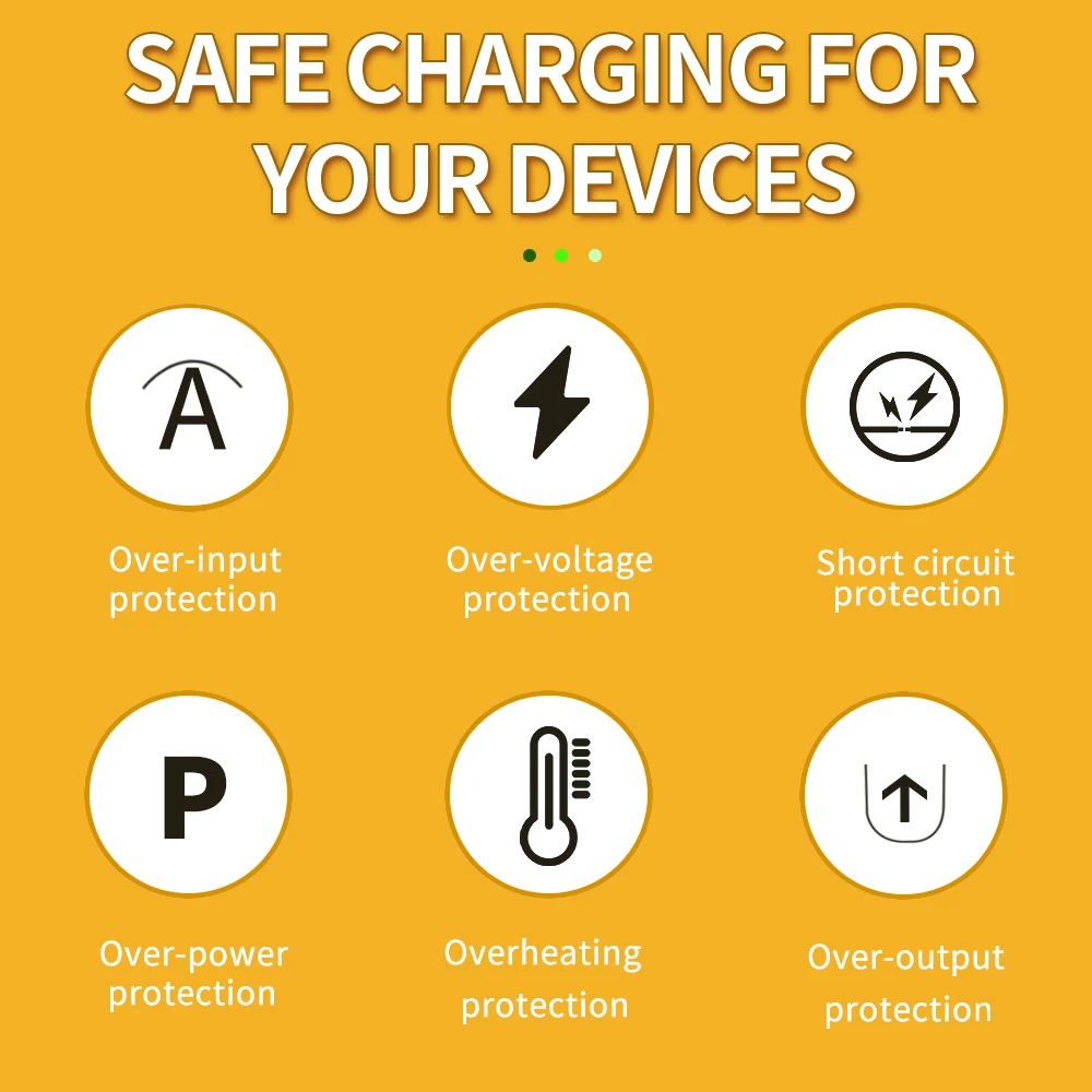 Зарядное устройство с 2 портами USB Type-C и поддержкой быстрой зарядки, 20 Вт