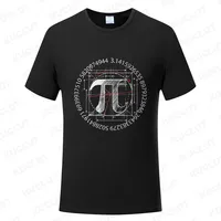 Pi Π Symbol Design T-shirts Fashion Clothing Science Math T-shirts Summer Casual Teacher Tshirts Irrational Number T-Shirt Gift