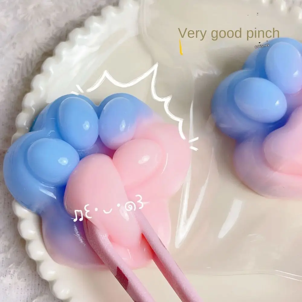 Lustige Kneten Katze Pfote Squeeze Spielzeug Silikon Weiche Katze Pfote Zappeln Spielzeug Cartoon 3D Katze Pfote Prise Spielzeug Kinder Tricky Puppe