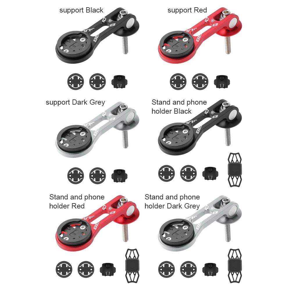 خارج الجبهة الدراجة الكمبيوتر جبل المصباح المشبك سبائك الألومنيوم المقود تمديد قوس محول العالمي الدراجة الملحقات #3