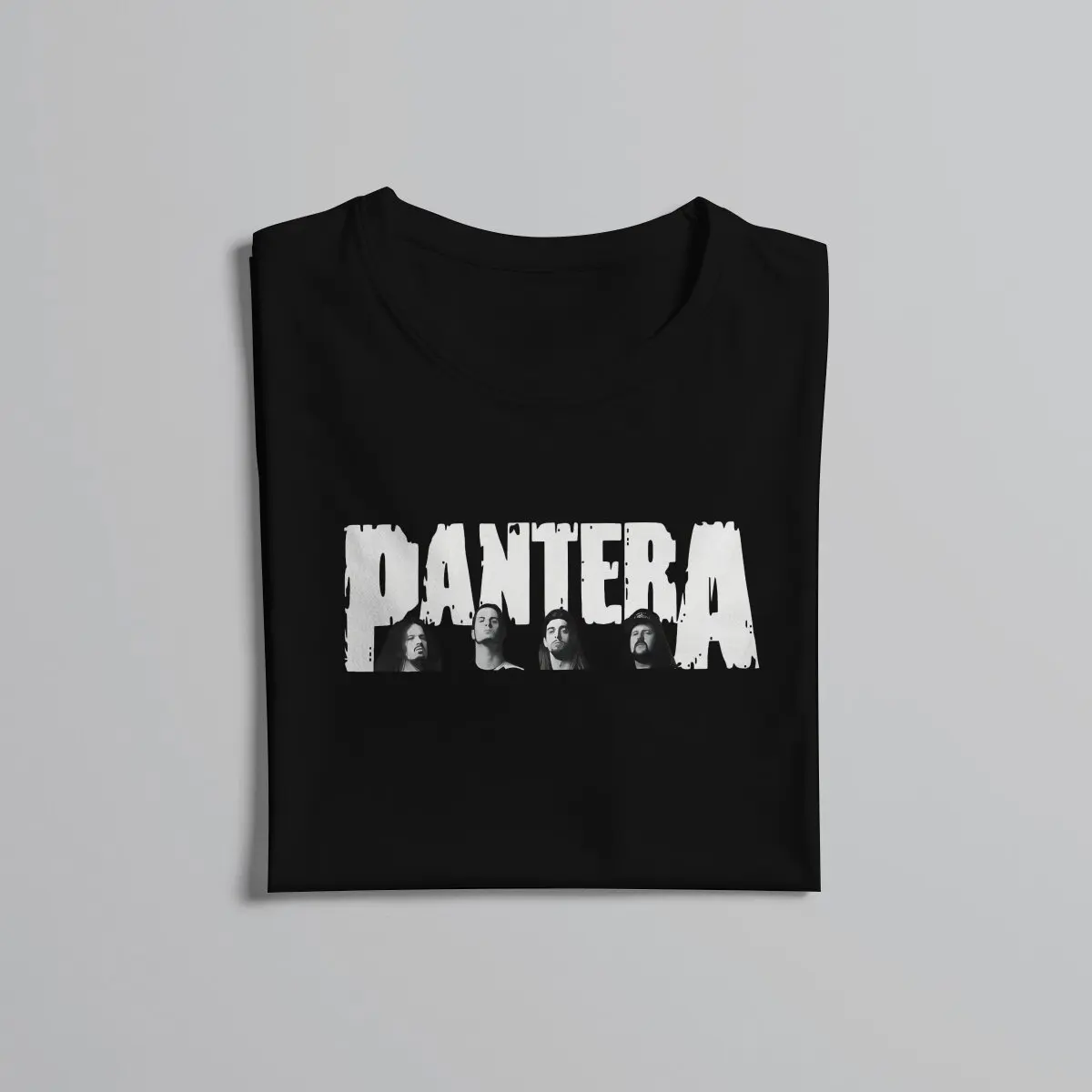 Pantera Casual Polyester TShirt Heavy Metal Style Tops Comfortable T Shirt Male Tee