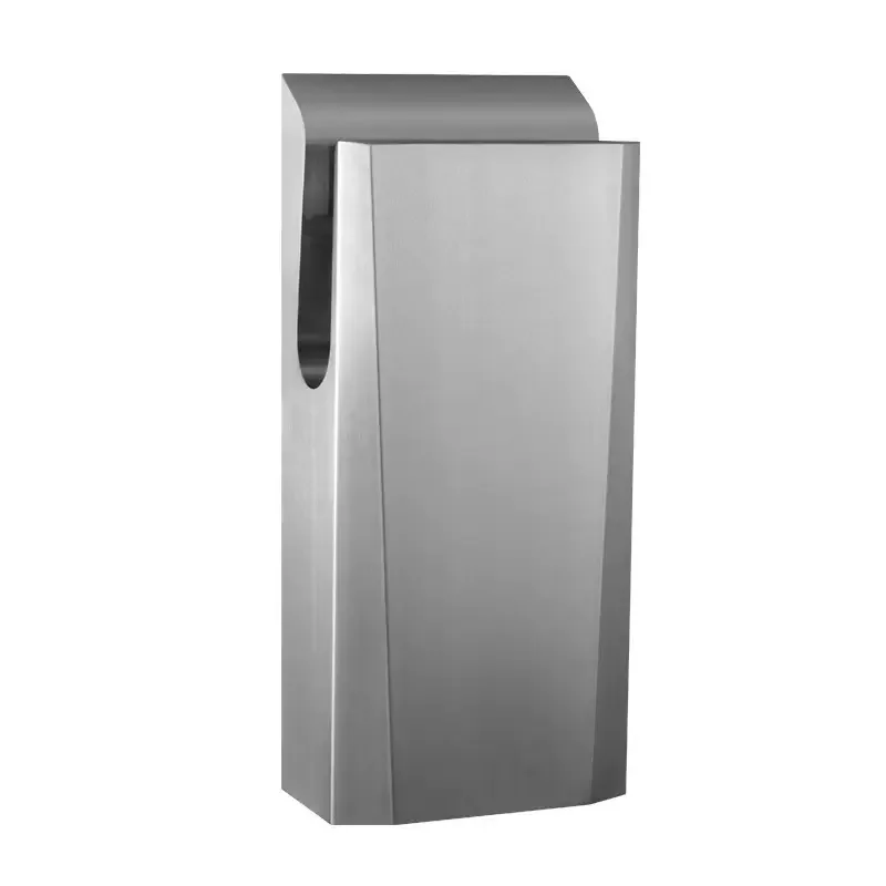 New Stainless Steel Jet Hand Dryer HEPA Filter Brush Motor 1800W Sensor Electric Wall-Mounted Fast Heating For Hotel