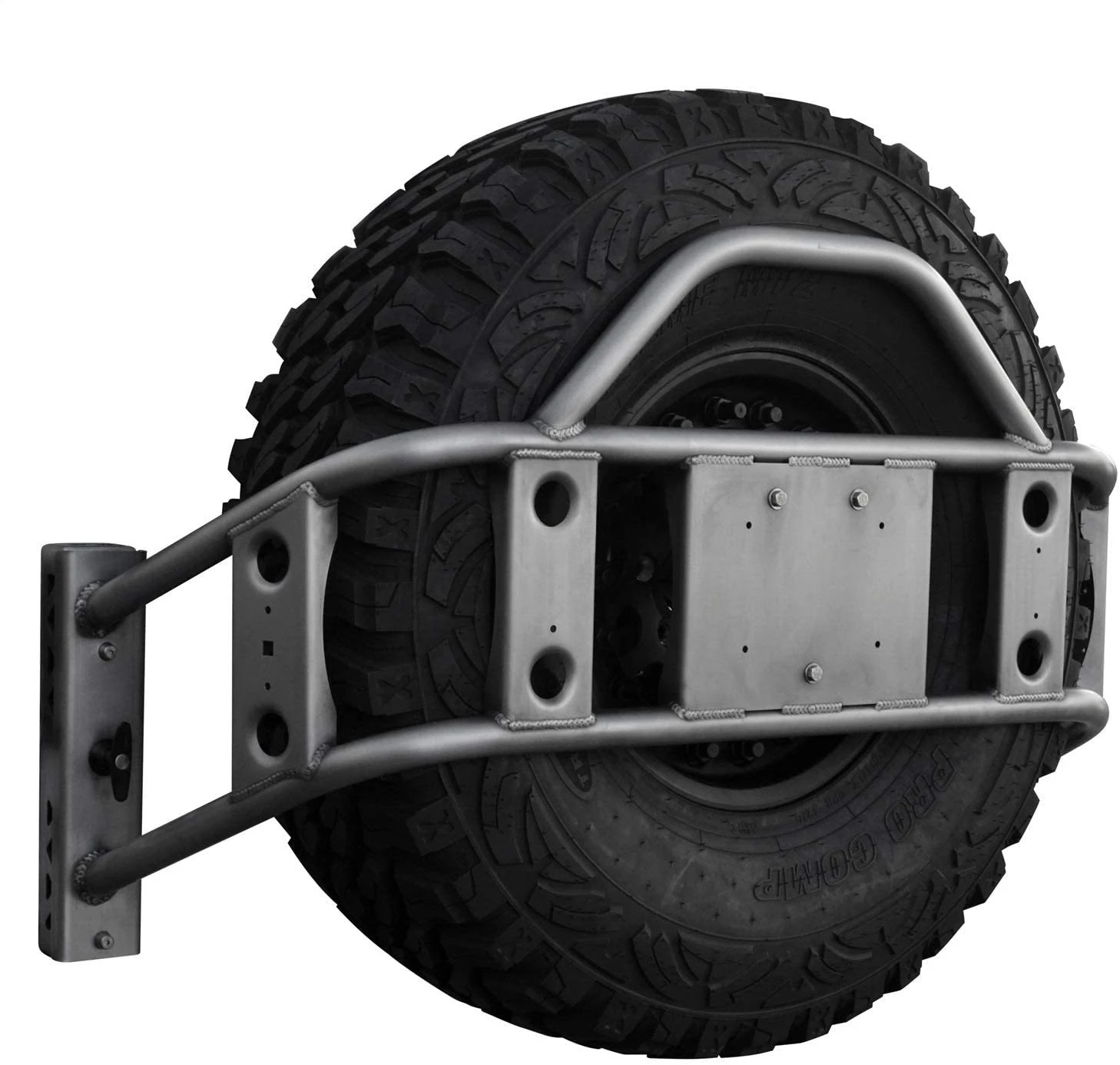 Poison Spyder Body Mounted Tire Carrier For 2007-2017 Jeep Wrangler JKcustom