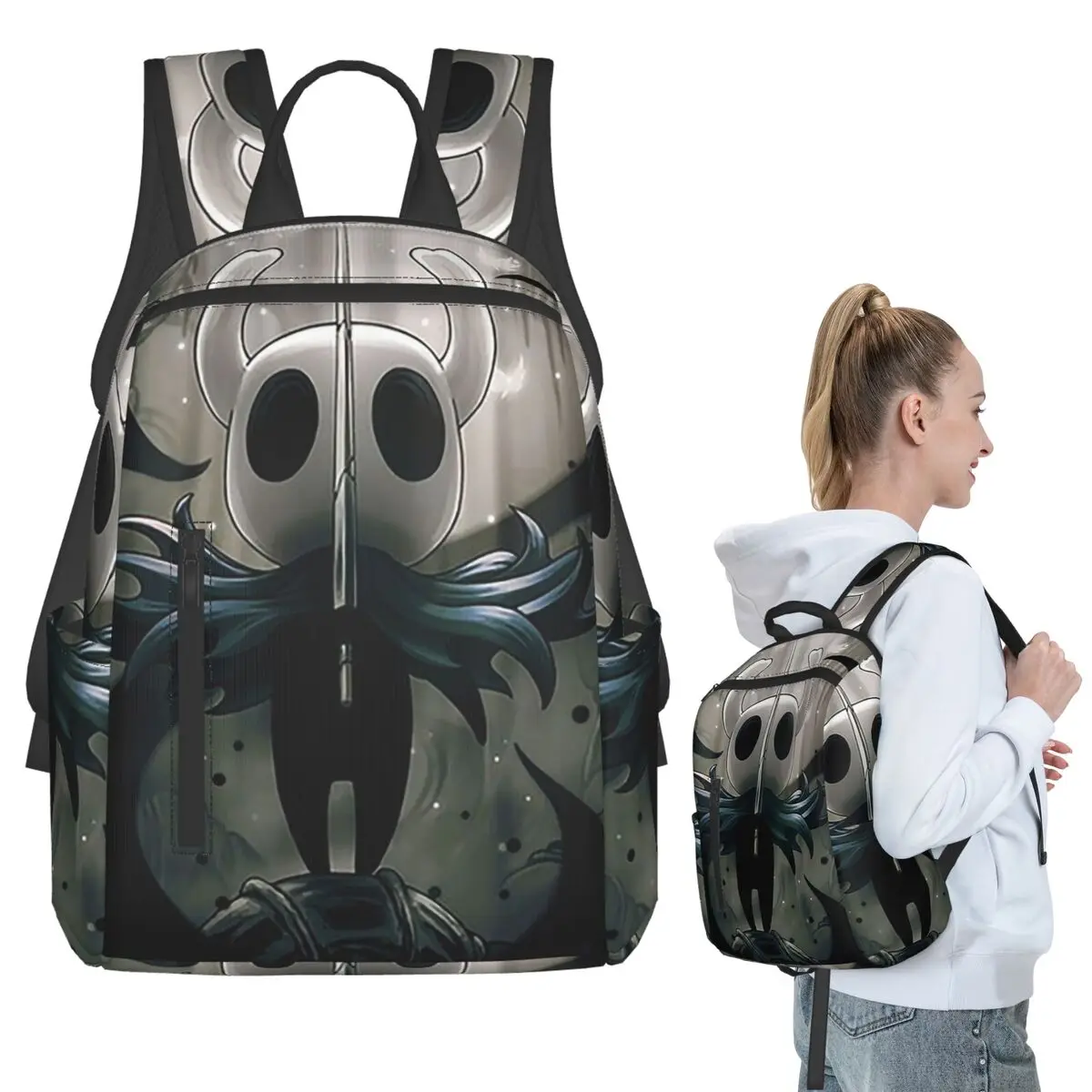 Hollow Knight (13) Backpack Student BookBag Boys Girls School Bag Laptop Shoulder Bags Men Women