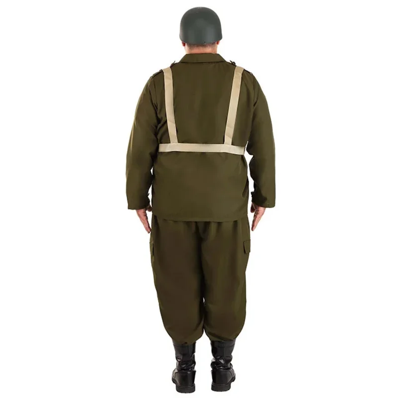 

CyHalloween Carnival stage performance costume adult US Germany UK World War II soldiers role playing costume